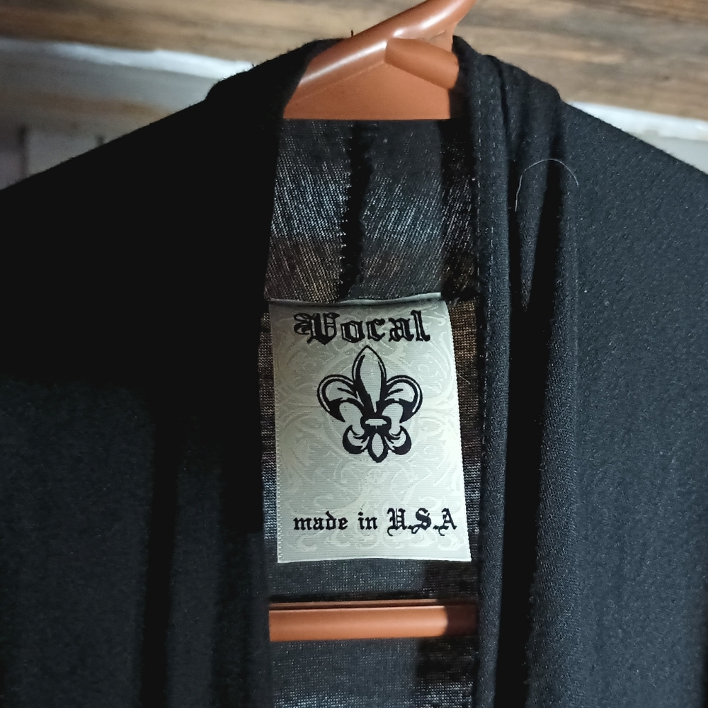 Vocal embellished western fringe vest - Picture 4 of 4